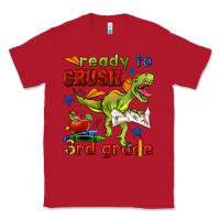Red ready to crush 3rd grade Classic Tee - BundleAndBundleShop