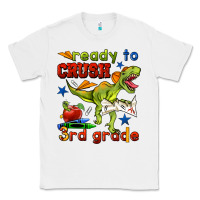 White ready to crush 3rd grade Classic Tee - BundleAndBundleShop