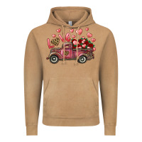 Vintage Camel Love Truck With Roses And Leopard Vintage Hoodie - RanaPortraitStore