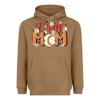 Toasted Coconut t ball mom Heavyweight Hoodie - MaliasSmallBusiness