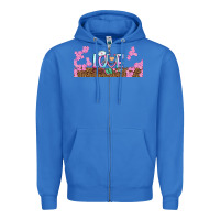 True Royal watercolor love nurse libbey glass Zipper Hoodie - BundleAndBundleShop