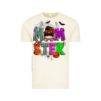 Vintage Arctic halloween momster messy bun Vintage Tee - Zillion Design Studio