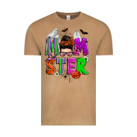Vintage Camel halloween momster messy bun Vintage Tee - Zillion Design Studio