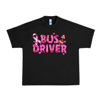 Black breast cancer bus driver Urban Heavy Tee - texasbilliewilder