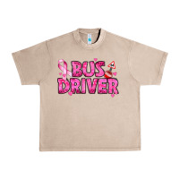 French Oak breast cancer bus driver Urban Heavy Tee - texasbilliewilder