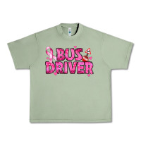 Oil Green breast cancer bus driver Urban Heavy Tee - texasbilliewilder