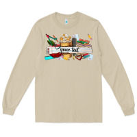 Mushroom costomized teachers name Long Sleeve Tee - AdoDesignShop