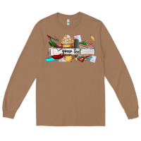 Toasted Coconut costomized teachers name Long Sleeve Tee - AdoDesignShop
