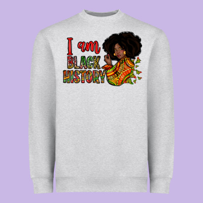 Heavyweight Sweatshirt i am black history