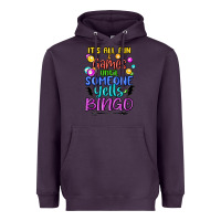 Plum bingo Heavyweight Hoodie - MaliasSmallBusiness