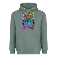 Sage bingo Heavyweight Hoodie - MaliasSmallBusiness