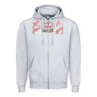 Heather Grey wife mom nurse libbey glass Zipper Hoodie - BundleAndBundleShop