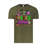 Vintage Olive Cheers witches Vintage Tee - Zillion Design Studio