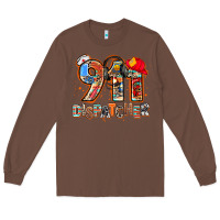 Chestnut 911 dispatcher Long Sleeve Tee - AdoDesignShop