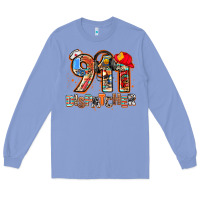 Colony Blue 911 dispatcher Long Sleeve Tee - AdoDesignShop