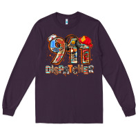 Plum 911 dispatcher Long Sleeve Tee - AdoDesignShop
