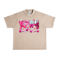 French Oak breast cancer wine glasses Urban Heavy Tee - texasbilliewilder