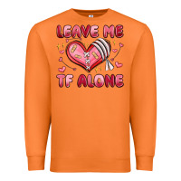 Carrot leave me tf alone valentines day Premium Sweatshirt - MaliasSmallBusiness