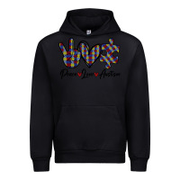 Black Peace Love Autism Urban Hoodie - Bettercallsaul