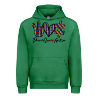 Emerald Peace Love Autism Urban Hoodie - Bettercallsaul
