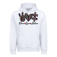Peace Love Autism Urban Hoodie | Teevron