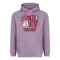 Lavender strike out cancer baseball Heavyweight Hoodie - MaliasSmallBusiness
