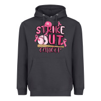 Smoke strike out cancer baseball Heavyweight Hoodie - MaliasSmallBusiness