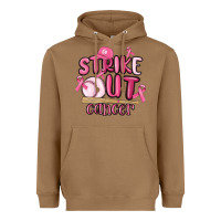 Toasted Coconut strike out cancer baseball Heavyweight Hoodie - MaliasSmallBusiness