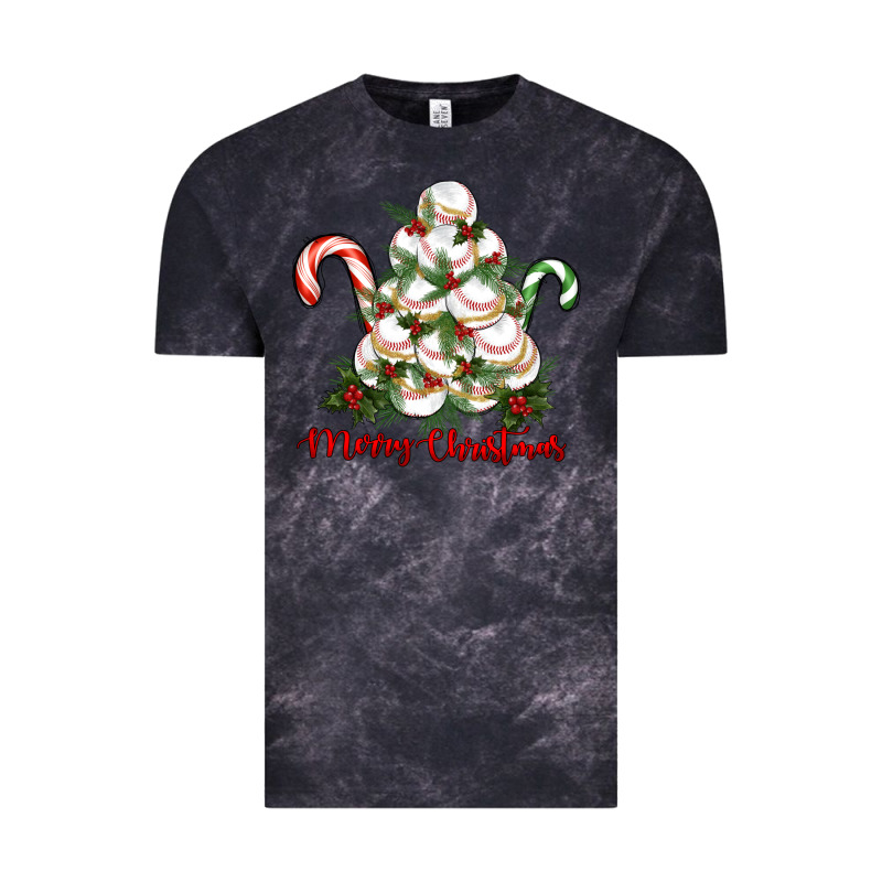 Merry Christmas Baseball Vintage Tee by RanaPortraitStore | Teevron