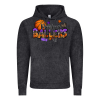 Vintage Black raising ballers basketball Vintage Hoodie - Zillion Design Studio