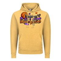 Vintage Mustard raising ballers basketball Vintage Hoodie - Zillion Design Studio