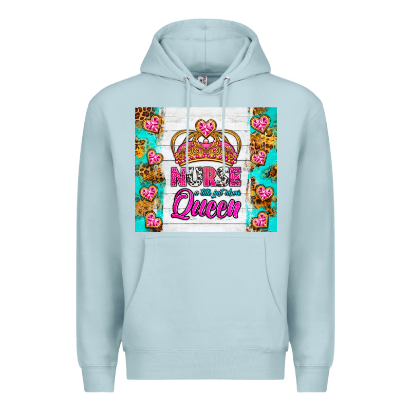 Nurse A Title Just Above Queen Tumbler Premium Hoodie by BundleAndBundleShop | Teevron