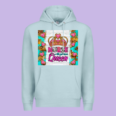 Nurse A Title Just Above Queen Tumbler Premium Hoodie Designed By Bundleandbundleshop