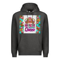 Charcoal Heather Nurse A Title Just Above Queen Tumbler Premium Hoodie - BundleAndBundleShop