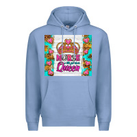 Colony Blue Nurse A Title Just Above Queen Tumbler Premium Hoodie - BundleAndBundleShop