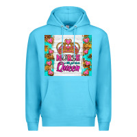 Ocean Blue Nurse A Title Just Above Queen Tumbler Premium Hoodie - BundleAndBundleShop