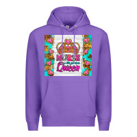 Purple Nurse A Title Just Above Queen Tumbler Premium Hoodie - BundleAndBundleShop