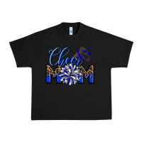 Black Cheer mom Urban Heavy Tee - Zillion Design Studio