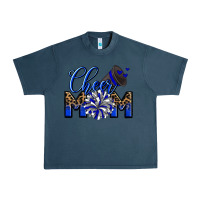 Midnight Navy Cheer mom Urban Heavy Tee - Zillion Design Studio