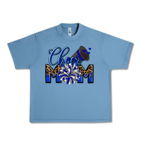 Pebble Blue Cheer mom Urban Heavy Tee - Zillion Design Studio