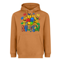 Meerkat austism sunflower Heavyweight Hoodie - MaliasSmallBusiness