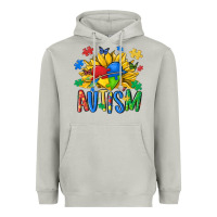 Moon Dust austism sunflower Heavyweight Hoodie - MaliasSmallBusiness
