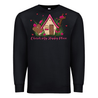 Black church is my happy place Premium Sweatshirt - MaliasSmallBusiness