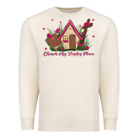 Sandshell church is my happy place Premium Sweatshirt - MaliasSmallBusiness
