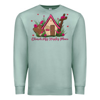 Seafoam church is my happy place Premium Sweatshirt - MaliasSmallBusiness