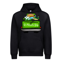 Black St Patrick's Day Truck Urban Hoodie - Bettercallsaul