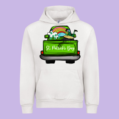 St Patrick's Day Truck Urban Hoodie Designed By Bettercallsaul