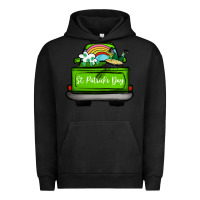 Pigment Black St Patrick's Day Truck Urban Hoodie - Bettercallsaul