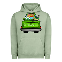 Pigment Oil Green St Patrick's Day Truck Urban Hoodie - Bettercallsaul