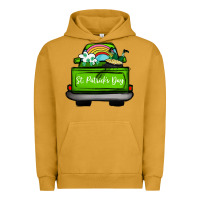 Pigment Peanut Butter St Patrick's Day Truck Urban Hoodie - Bettercallsaul